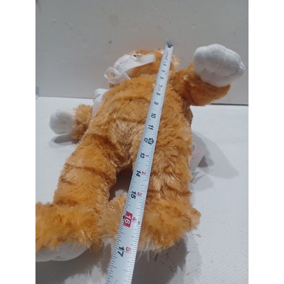 Build A Bear Workshop Tabby Cat 17" Plush Orange Stuffed Animal Toy Kitty Soft - Picture 8 of 8